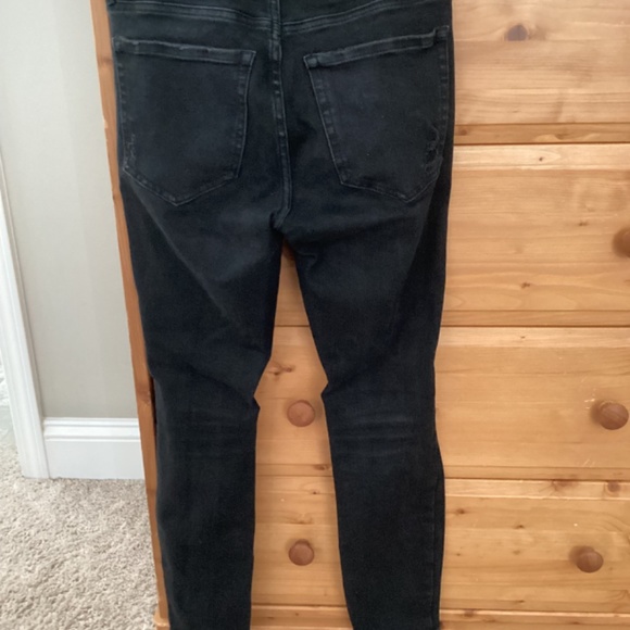 Aeropostale Women’s Jeans, Size 6 Short, Color Black - Picture 2 of 4